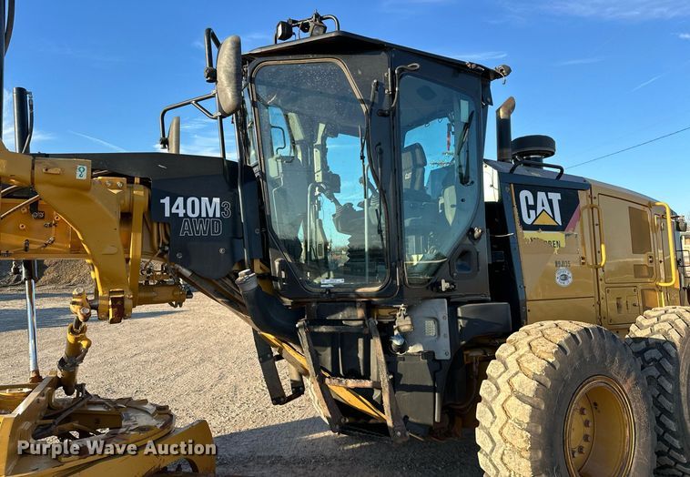 image for item OM9782 2014 Caterpillar  140M3 AWD motor grader