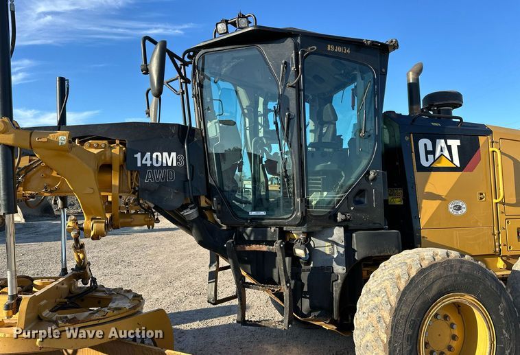 image for item OM9783 2014 Caterpillar  140M3 AWD motor grader