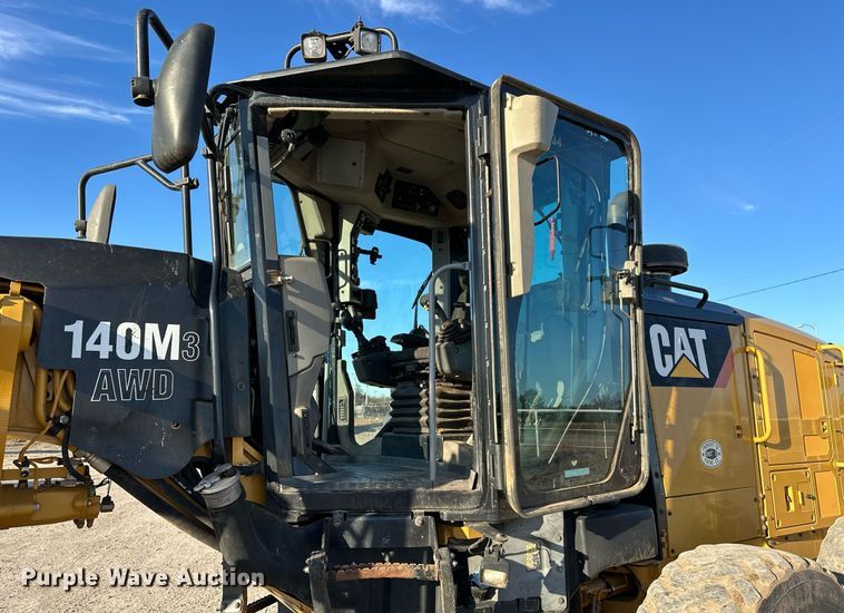 image for item OM9783 2014 Caterpillar  140M3 AWD motor grader