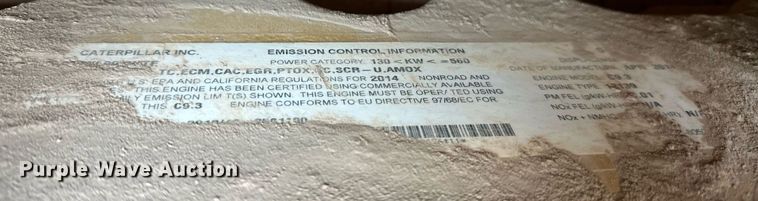 image for item OM9783 2014 Caterpillar  140M3 AWD motor grader