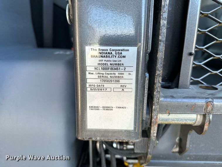 image for item OM9809 2017 Ford Transit 350 handicap accessible van