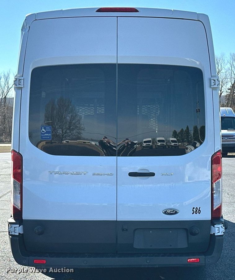 image for item OM9810 2017 Ford Transit 350 handicap accessible van