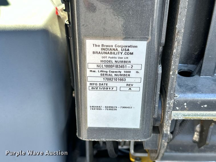 image for item OM9812 2017 Ford Transit 350 handicap accessible van