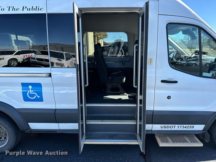image for item OM9813 2017 Ford Transit 350 handicap accessible van