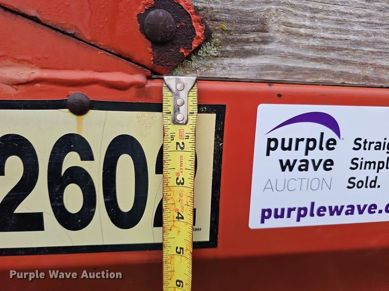 image for item DK0522 H&S 2602 manure spreader