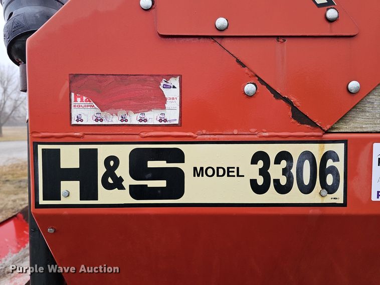 image for item DK0523 H&S 3306 manure spreader