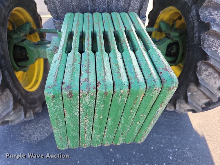 image for item DM1501 1993 John Deere  7600 MFWD tractor