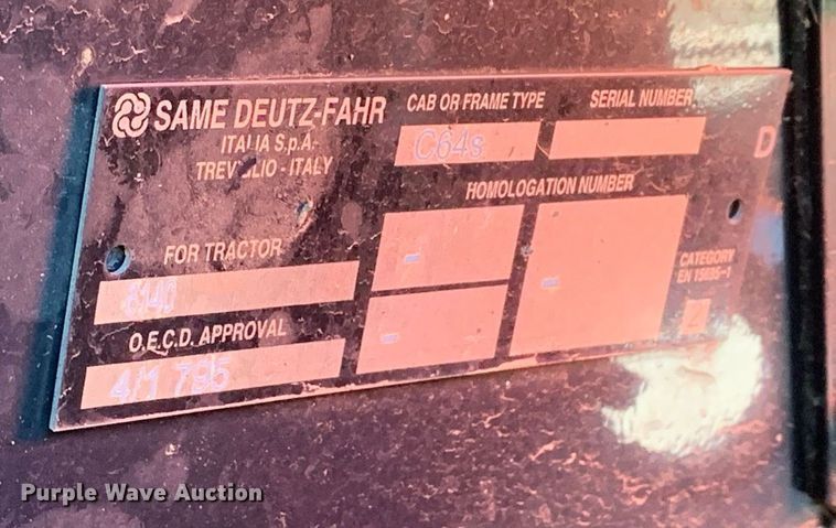 image for item DM7733 2020 Deutz Fahr 6140 MFWD tractor