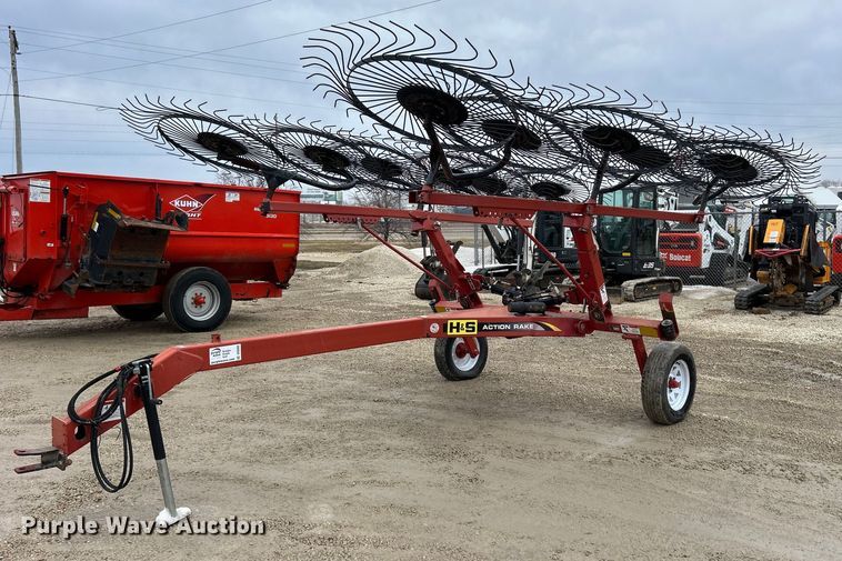 image for item DS0802 H&S AR12 hay rake