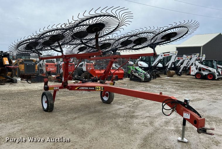image for item DS0802 H&S AR12 hay rake