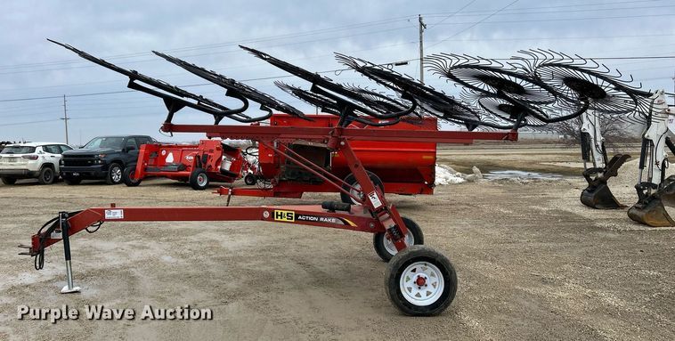 image for item DS0802 H&S AR12 hay rake