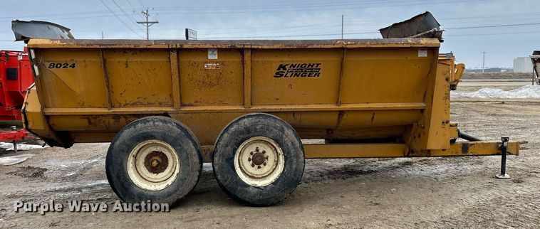 image for item DS0806 Knight 8024 manure spreader