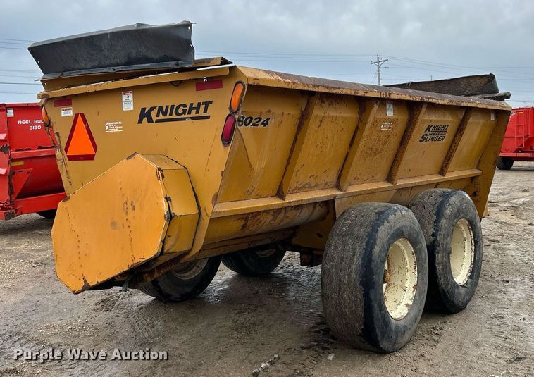 image for item DS0806 Knight 8024 manure spreader