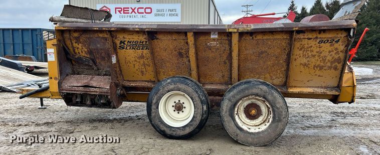 image for item DS0806 Knight 8024 manure spreader