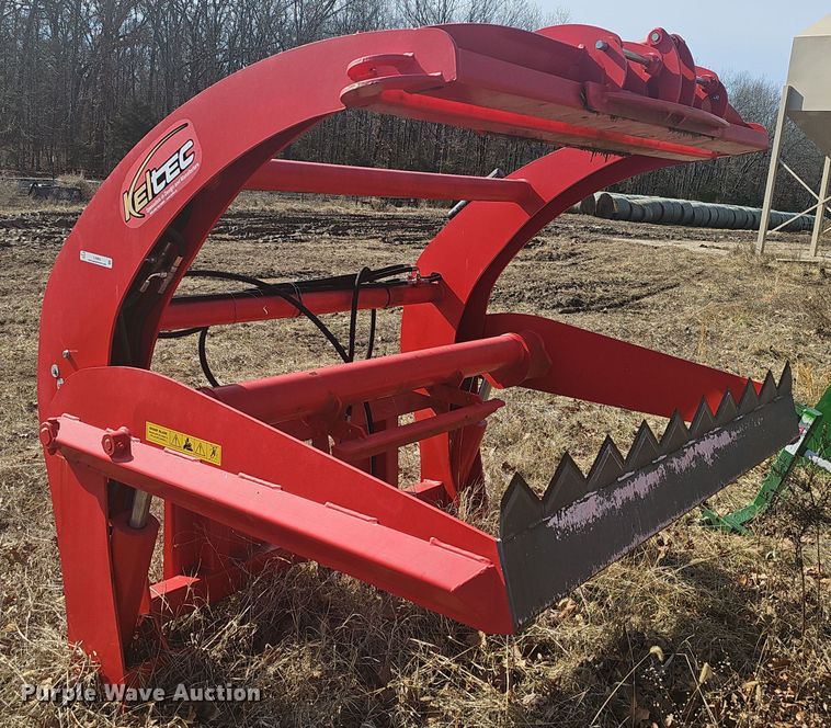 image for item EJ5852 Keltec skid steer bale slicer