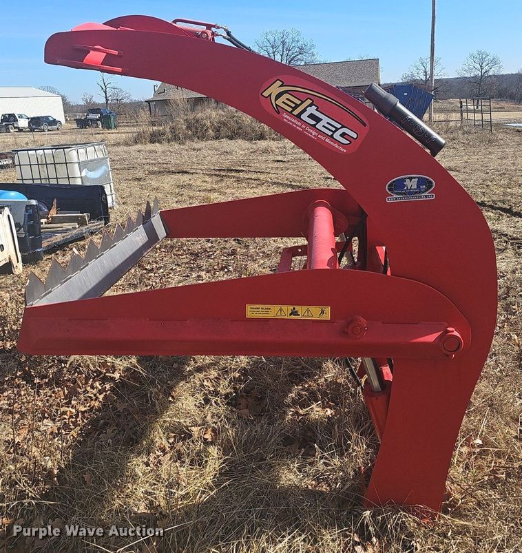 image for item EJ5852 Keltec skid steer bale slicer