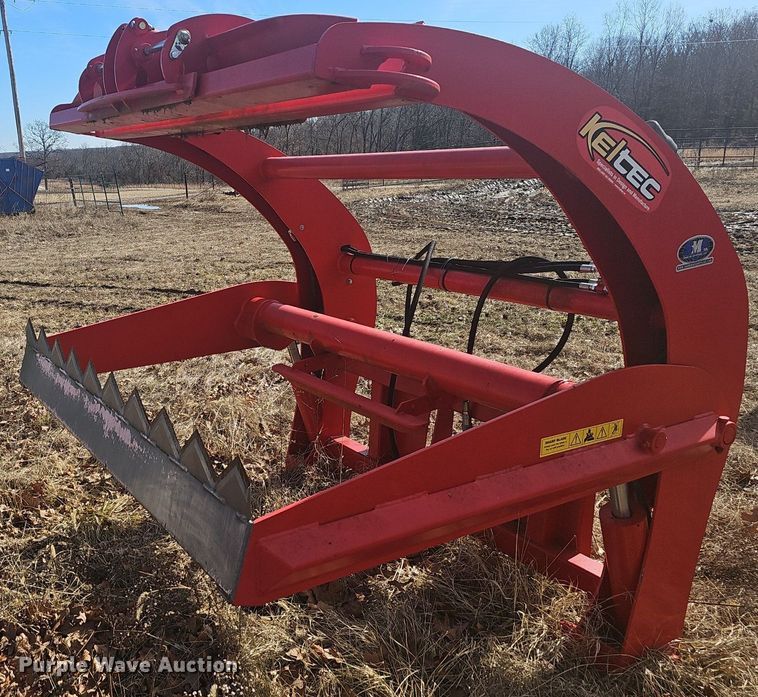 image for item EJ5852 Keltec skid steer bale slicer
