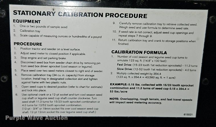 image for item LB9764 Frontier  GS1060L overseeder