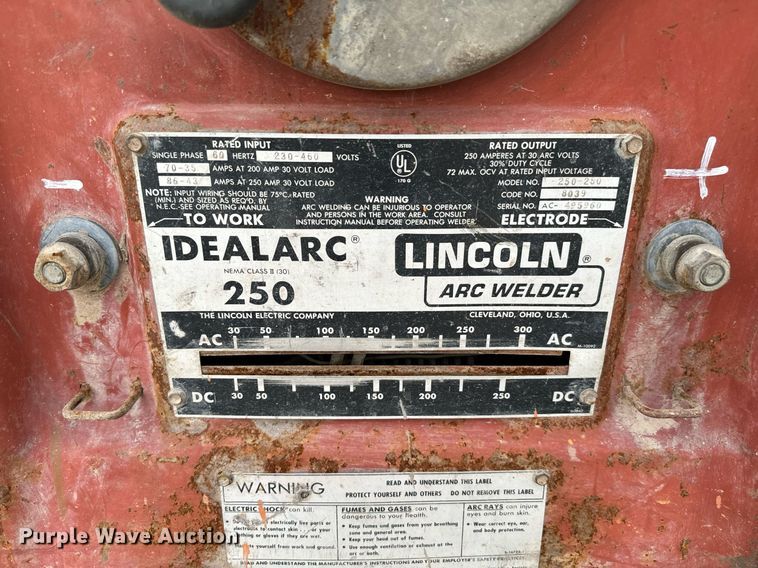 image for item MR9445 Miller CP-250 SM welder