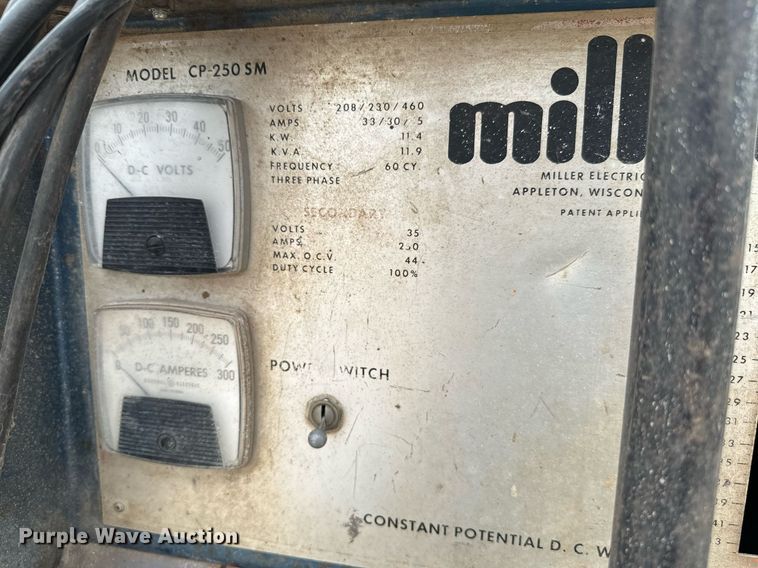 image for item MR9445 Miller CP-250 SM welder