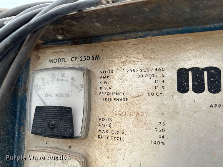 image for item MR9445 Miller CP-250 SM welder