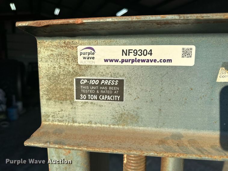 image for item NF9304 Parts washer and press