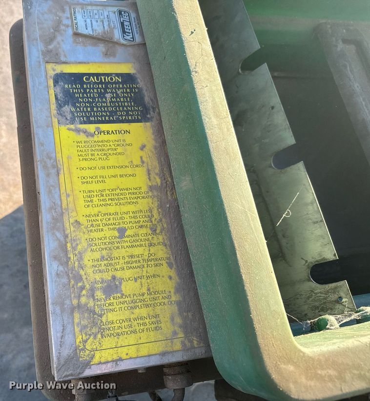 image for item NF9304 Parts washer and press