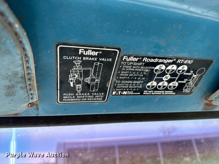 image for item NF9305 1978 Chevrolet  C60 dump truck