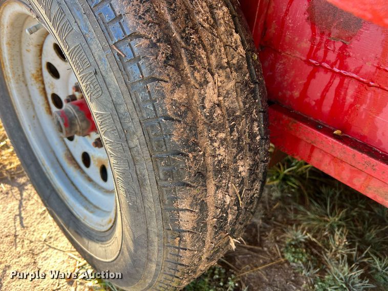 image for item NI9052 1999 Wilhite & Company livestock trailer