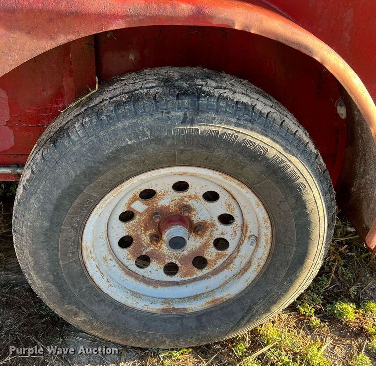 image for item NI9052 1999 Wilhite & Company livestock trailer