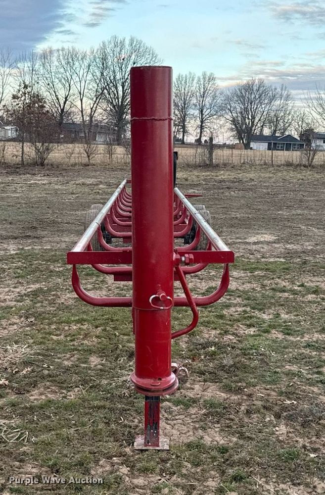 image for item NM9294 S and J Welding hay bale trailer