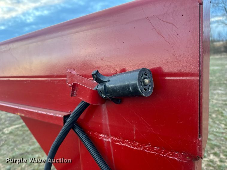 image for item NM9294 S and J Welding hay bale trailer