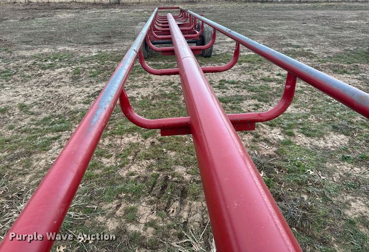 image for item NM9294 S and J Welding hay bale trailer