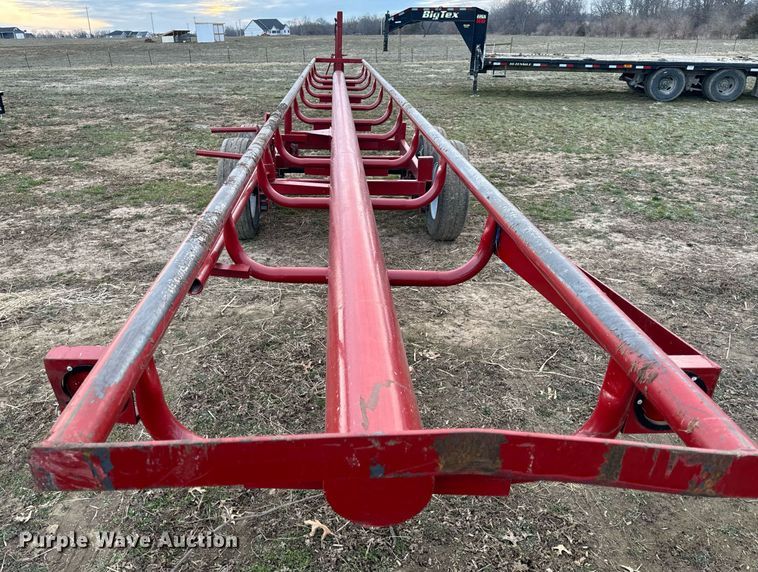 image for item NM9294 S and J Welding hay bale trailer