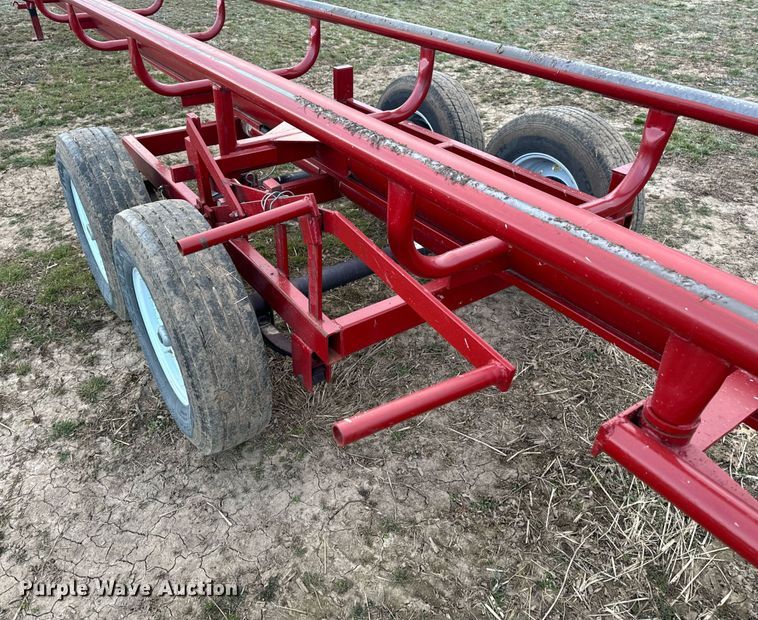 image for item NM9294 S and J Welding hay bale trailer