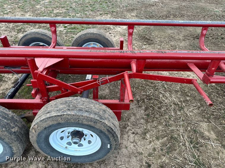 image for item NM9294 S and J Welding hay bale trailer