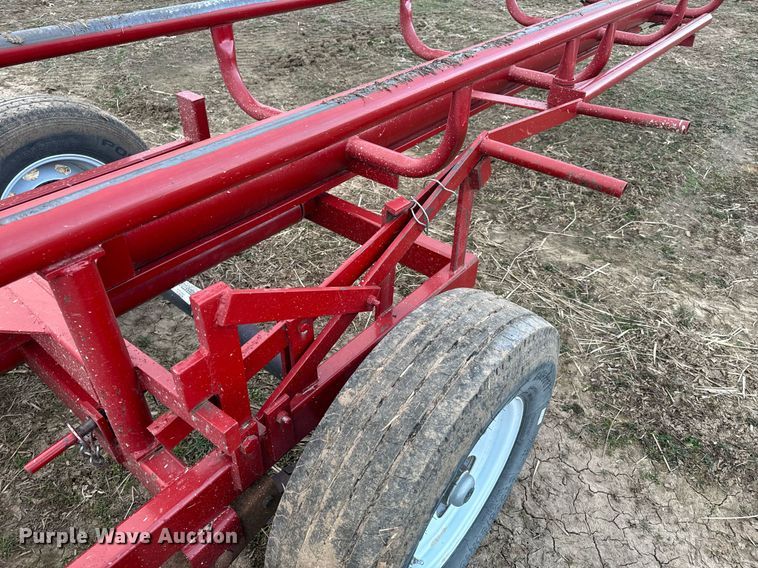 image for item NM9294 S and J Welding hay bale trailer