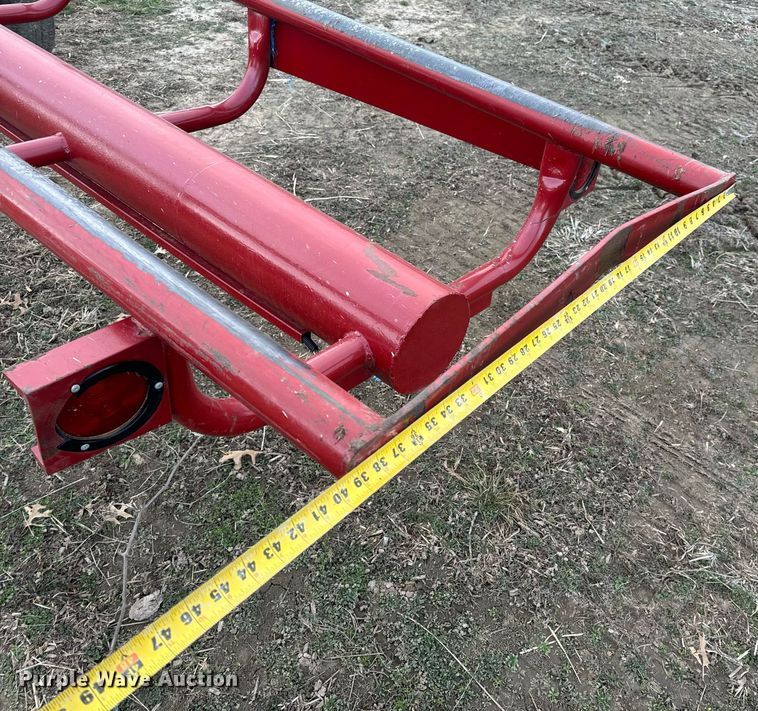 image for item NM9294 S and J Welding hay bale trailer