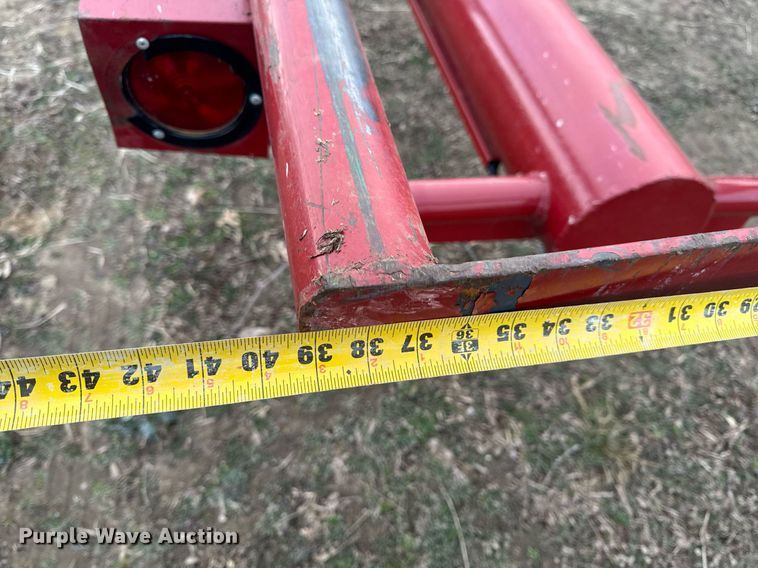 image for item NM9294 S and J Welding hay bale trailer