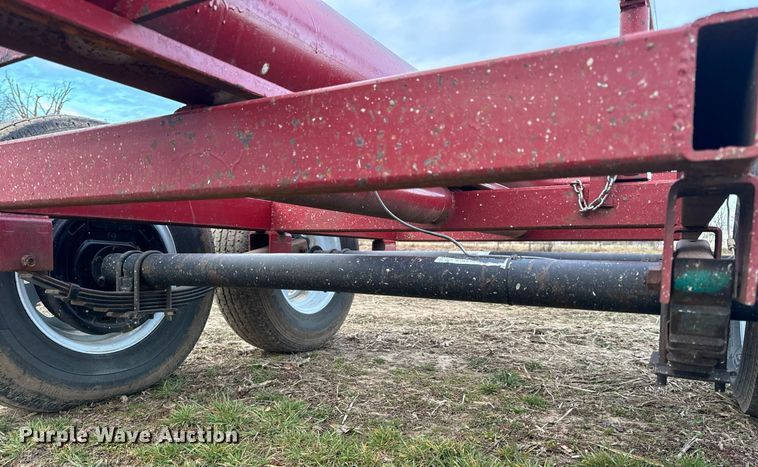 image for item NM9294 S and J Welding hay bale trailer