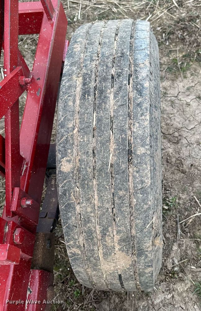 image for item NM9294 S and J Welding hay bale trailer