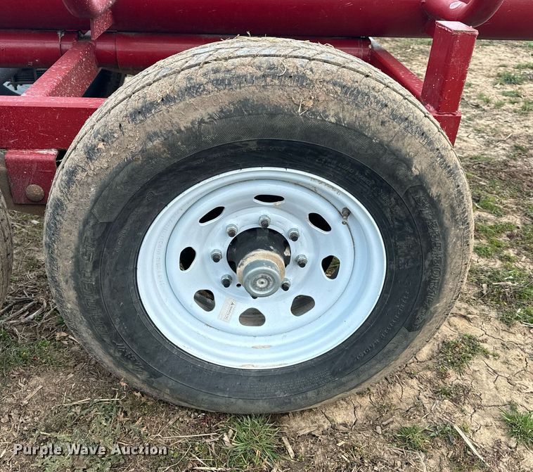 image for item NM9294 S and J Welding hay bale trailer