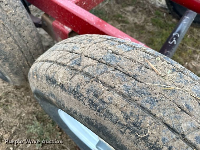 image for item NM9294 S and J Welding hay bale trailer