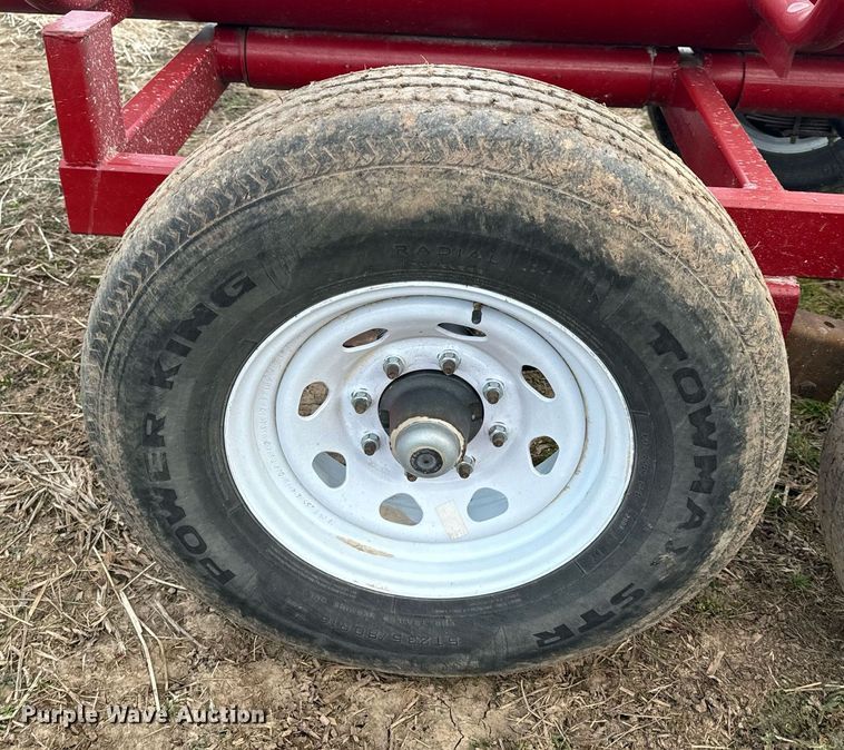 image for item NM9294 S and J Welding hay bale trailer