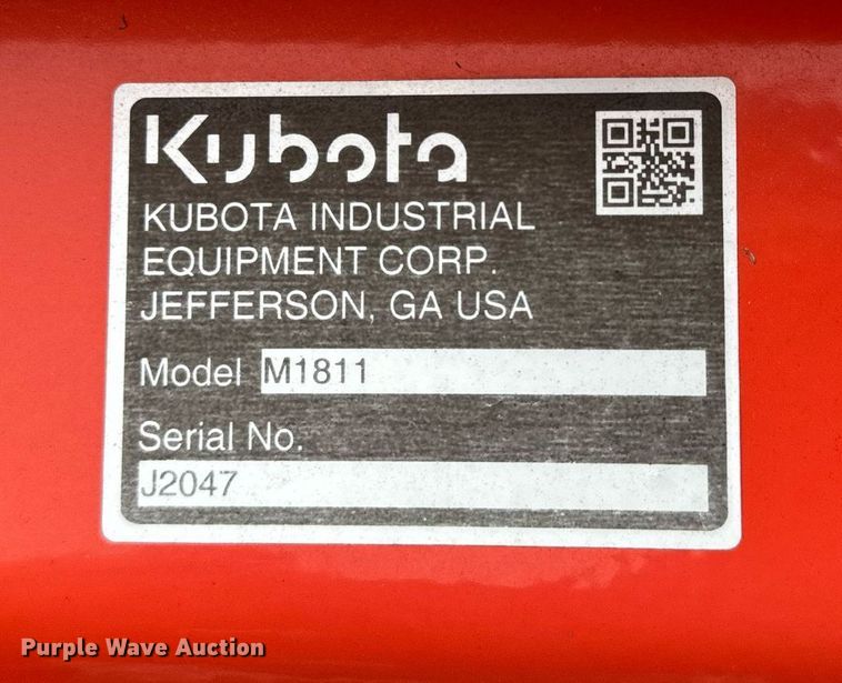 image for item NN9473 2021 Kubota M4-071D MFWD tractor