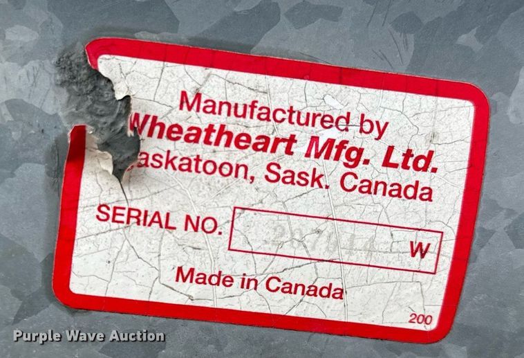 image for item NN9503 Wheatheart GH841 auger