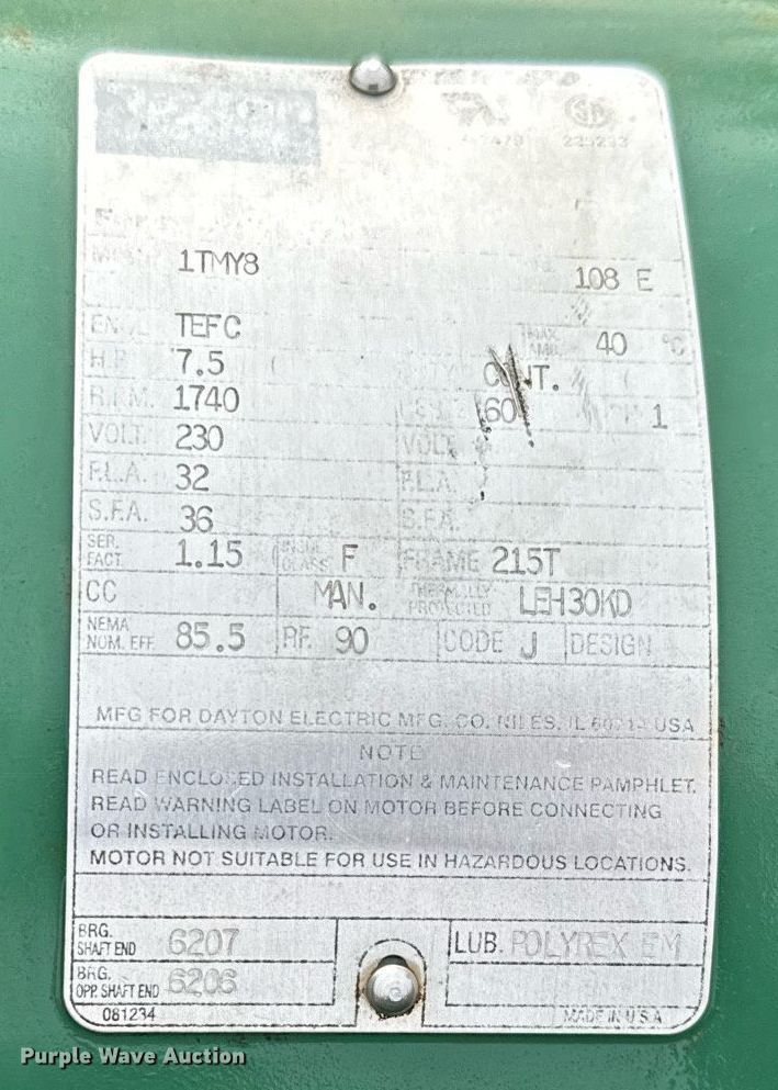 image for item NN9504 Westfield WR80-36 auger