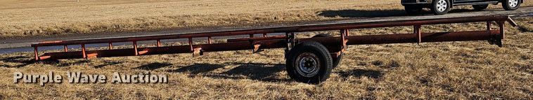 image for item NP9354 Round bale trailer