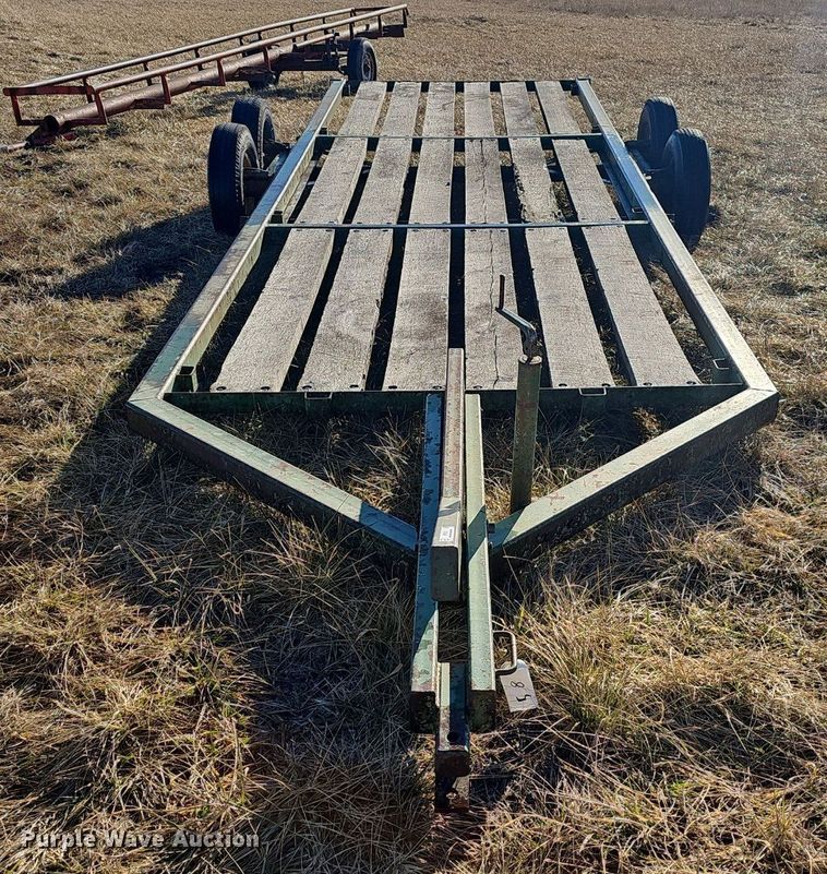 image for item NP9355 Square Bale Hay Trailer