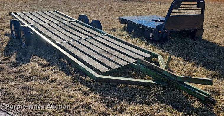 image for item NP9355 Square Bale Hay Trailer